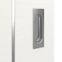 Detailansicht der Oberfläche von GARANT Schiebetür Corona 751 Quer Authentic Bianco CePaL 