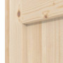Detatailansicht der Fräsung von Loft I Fichte Massivholz Schiebetür - Radex