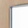 Detailansicht des Lichtausschnitts von GARANT Feuchtraum-Schiebetür Authentic Achat GCK08 mit Lichtausschnitt LA-3