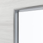 Detailansicht des Lichtausschnitts von GARANT Feuchtraumtür Quer Authentic Grigio GCK08 mit Lichtausschnitt LA-6