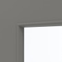 Detailansicht des Lichtausschnitts von GARANT Zimmertür Aura 830 Matt Staubgrau 7037 G-TEC mit Lichtausschnitt LA-4 mittig