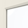 Detailansicht des Lichtausschnitts von GARANT Zimmertür Como Weißlack mit Lichtausschnitt CL2 Sprosse SP5
