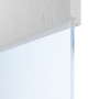 Detailansicht des Lichtausschnitts von HÖRMANN Innentür Pure 2 Eiche Weiß Duradecor DesignLine mit Lichtausschnitt quer mit bündiger Lisene Plain 79-7
