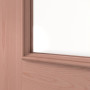 Detailansicht des Lichtausschnitts von Innentür TE-38 Buche Massivholz
