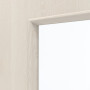 Detailansicht des Lichtausschnitts von GARANT Objektinnentür Authentic Perl GCK08 mit Lichtausschnitt LA-11