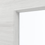 Detailansicht des Lichtausschnitts von GARANT Objektinnentür Quer Authentic Grigio GCK08 mit Lichtausschnitt LA-5 mittig