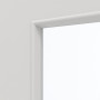 Detailansicht des Lichtausschnitts von GARANT Objektinnentür 0160-60 Silver Grey CePaL mit Lichtausschnitt LA-9