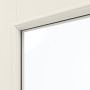 Detailansicht des Lichtausschnitts von GARANT Schiebetür Como Weißlack mit Lichtausschnitt CL2 Sprosse SP4