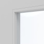 Detailansicht des Lichtausschnitts von JELD-WEN Schiebetür Contour 1F Nickelgrau ähnlich RAL 7047 ExpertLack mit Lichtausschnitt LA-1G