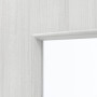 Detailansicht des Lichtausschnitts von GARANT Schiebetür Corona 830 Authentic Grigio CePaL mit Lichtausschnitt LA-4 mittig
