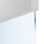 Detailansicht des Lichtausschnitts von HÖRMANN Schiebetür Pure 2 Eiche Weiß Duradecor DesignLine mit Lichtausschnitt quer mit bündiger Lisene Steel 80-7