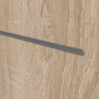 Detailansicht der Lisene von GARANT Wärmeschutztür Corona 832 Authentic Eiche CePaL