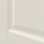 Detailansicht der Querleiste von GARANT Zimmertür Como Weißlack mit Lichtausschnitt CKL4/2 Sprosse SP5/2