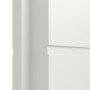 Detailansicht der Fräsung von CLASSEN Innentür Dynamic 3.24 Weißlack RAL 9003