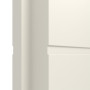 Detailansicht der Fräsung von CLASSEN Innentür Dynamic 3.24 Weißlack RAL 9010