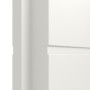 Detailansicht der Fräsung von CLASSEN Innentür Dynamic 3.27 Weißlack RAL 9016