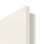 Abbildung Designkante von Weiß RAL 9010 CPL Wohnungseingangstür - Interio