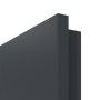 Detailansicht der runden Kante von Anthrazit RAL 7016 LA 24 bandseitig ProLine Lack Innentür - Hörmann