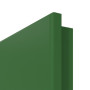 Detailansicht der runden Kante von RAL 6001 Smaragdgrün Innentür - Lebo