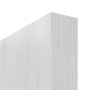 Detailansicht der stumpfen Kante von GARANT Schiebetür Authentic Grigio CePaL mit Lichtausschnitt LA-DIN Sprosse SP0