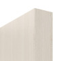 Detailansicht der stumpfen Kante von GARANT Schiebetür Authentic Perl CePaL mit Lichtausschnitt LA-2 Sprosse SP10