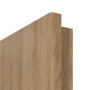 Detailansicht der Kante von CLASSEN Innentür 4.1 Hickory Eiche CPL