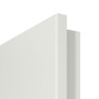 Detailansicht der Softkante von CLASSEN Innentür Dynamic 3.24 Weißlack RAL 9003