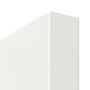 Detailansicht der stumpfen Kante von JELD-WEN Schiebetür Contour 4F Brillantweiß ähnlich RAL 9016 ExpertLack