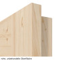 Detailansicht der Oberfläche von Loft I Fichte Massivholz Innentür - Radex