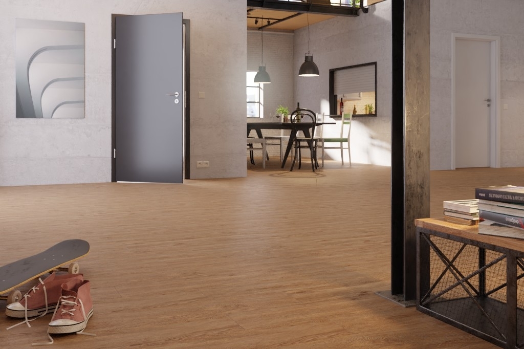 Eiche Caracas Braun I05 Landhausdielen Pro Vinylboden Straight Edition Zum Kleben Ter Hurne