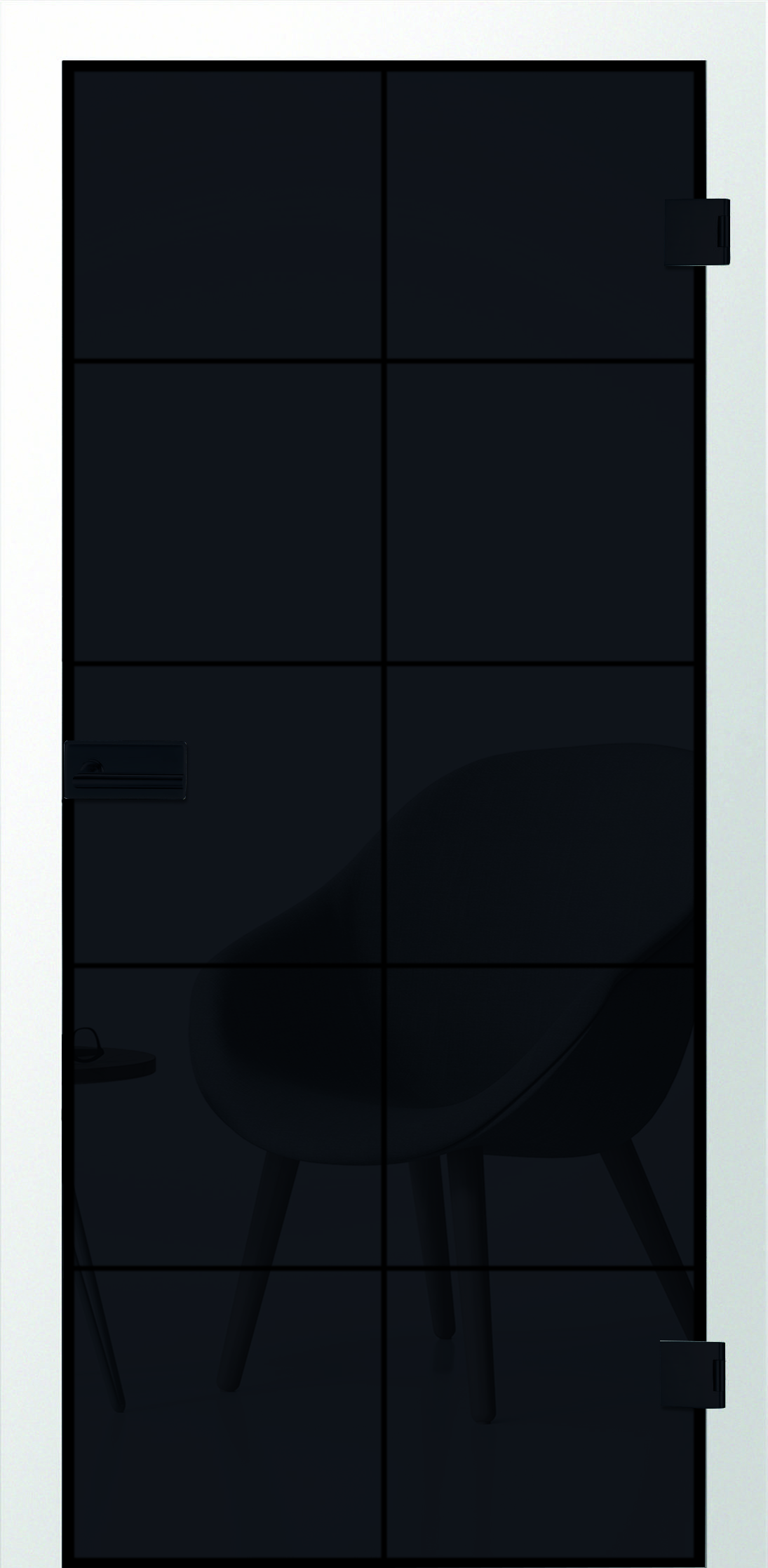 ESG Dark Grey: gefärbtes Glas (nicht mattiert)
