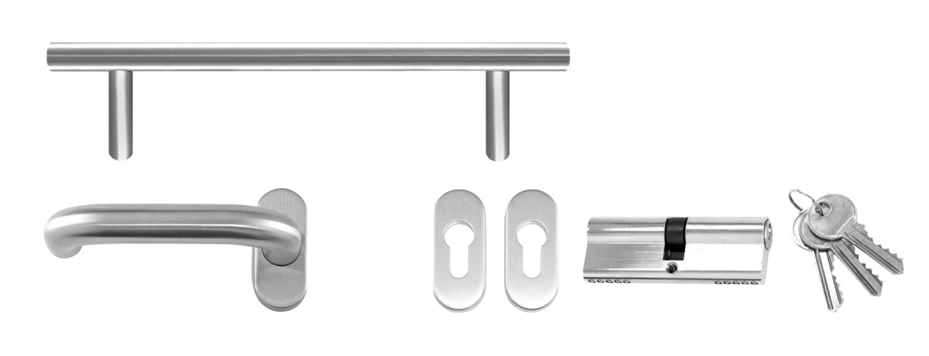Griff-Set Optima 40 Edelstahl