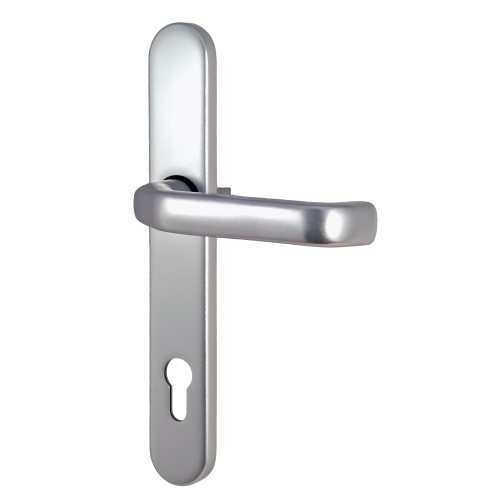 Langschild-Drücker Aluminium eloxiert